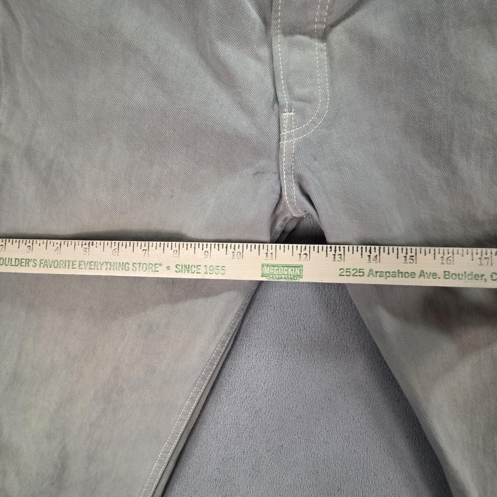 VTG Levis 501 Jeans Mens Gray‎ Wash Regular Straight Button Fly Fits 30x27 - Picture 6 of 16